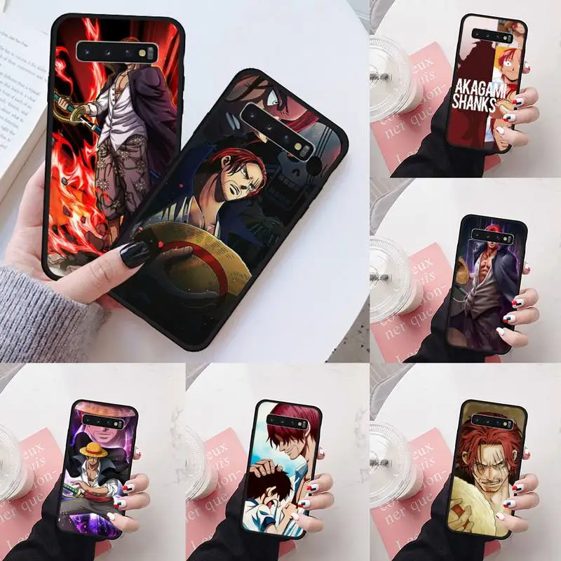 

One Piece Shanks Phone Case For Samsung S6 S7 edge S8 S9 S10 e plus A10 A50 A70 note8 J7 2017