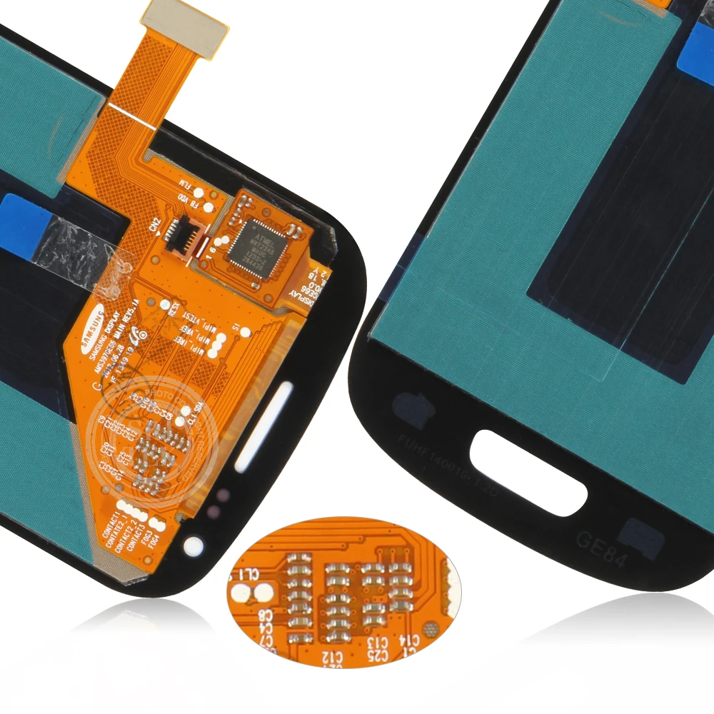 100% Протестировано 4 &quotдля Samsung Galaxy S3 Mini i8190 LCD DisplayScreen стеклянная панель сенсорный