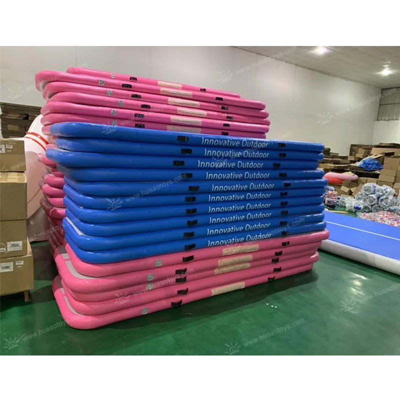 

Lowest price 10pcs Mini inflatable air track 3m gymnastics air track tumbling yoga mat with free CE/UL electric Blower