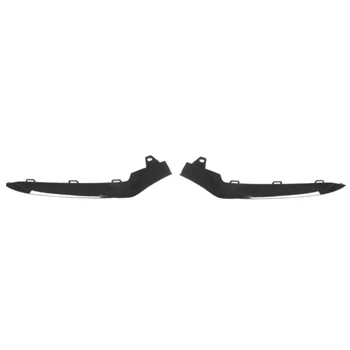 

2Pcs Car Front Bumper Trim Molding Lip Front Shovel for Mercedes-Benz W212 E-Class 2014-2016