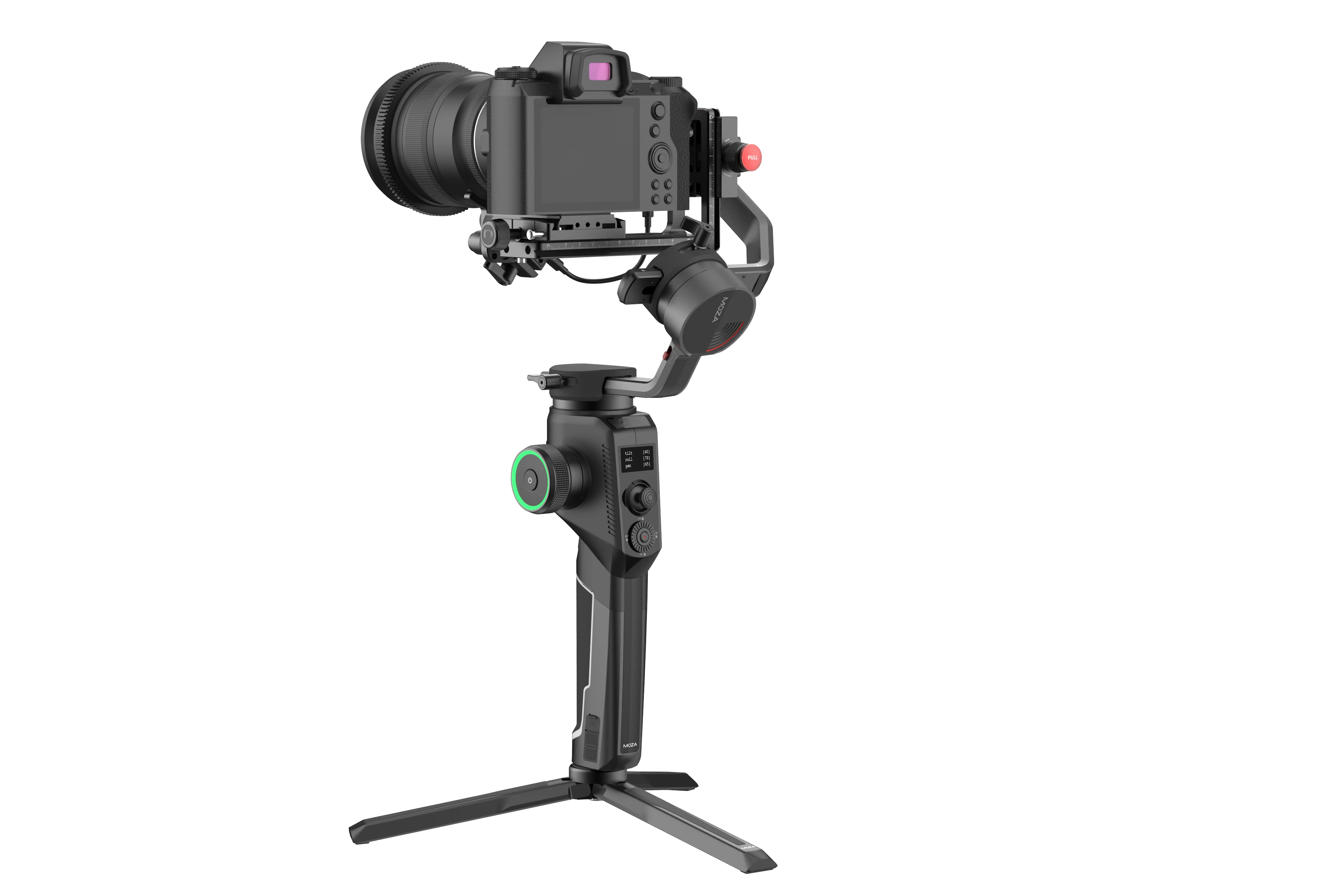 MOZA Aircross 2 Gimbal стабилизатор для камеры до 7 фунтов для автоматической настройки покадровой съемки