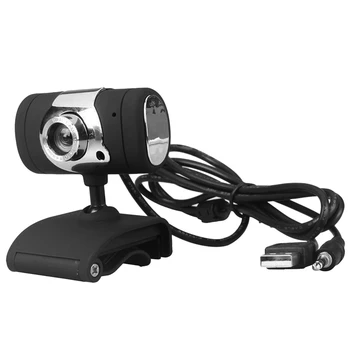 

1 Pc Web Camera Video Professional Digital Durable with Microphone Webcam Web Camera for Laptop Computer Desktop