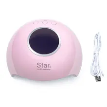 Star 6 36W Lamp For Manicure LED Nail Dryer Lamp For All Type Gels Polish For Nail Manicure With Bottom 10s/30s/60s/99sTimer(China)