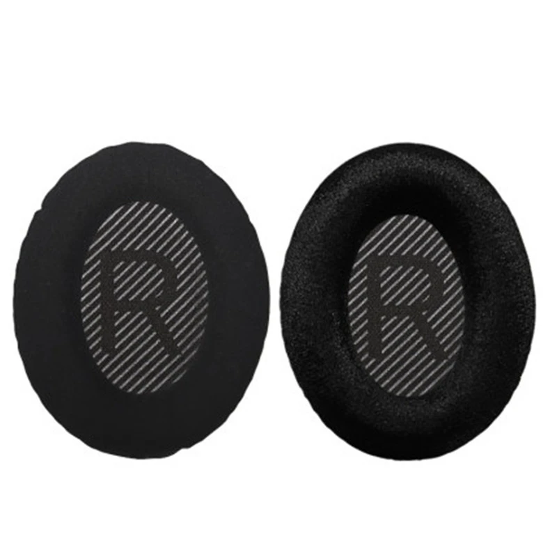 

Replacement Ear Pads Frosted Flannel Velvet Memory foam Cushions for Bose Quietcomfort 35 QC35 QC25 AE2 QC2 QC15 AE2I Headphones