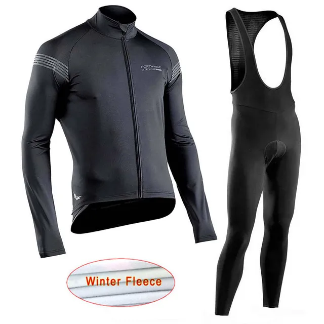 US $32.43 2020 new Cycling shirt NW Winter Polar long sleeve racing MTB Pro team Bicycle clothing Maillot Men