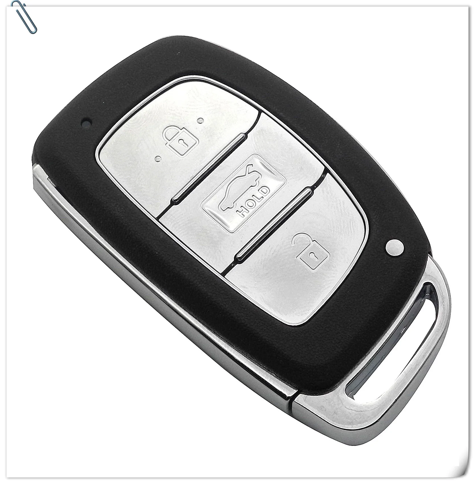 Jinyuqin 3 кнопки флип складной авто ключ оболочки для hyundai Solaris IX35 IX25 ELANTRA Verna