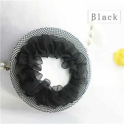 Black Для девочек, женская заколка для волос, балерина, черный, розовый цвет, аксессуары для волос, Балет Танцы Фигурное катание - Цвет: Black