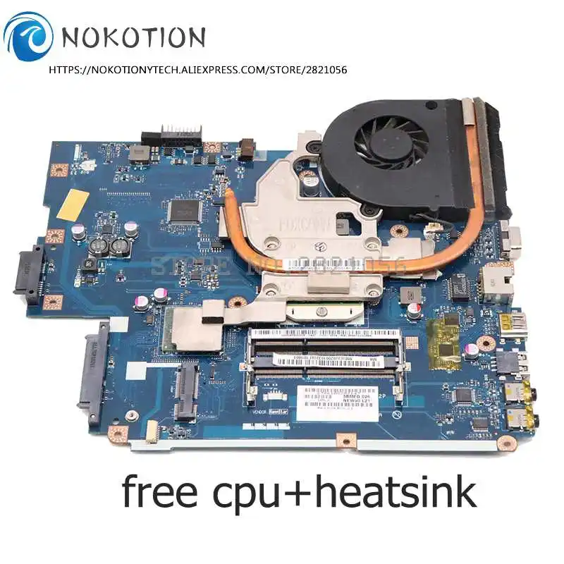 Материнская плата NOKOTION для Acer aspire 5552 5742 5741 LA-5892P с радиатором вместо платы LA-5891P