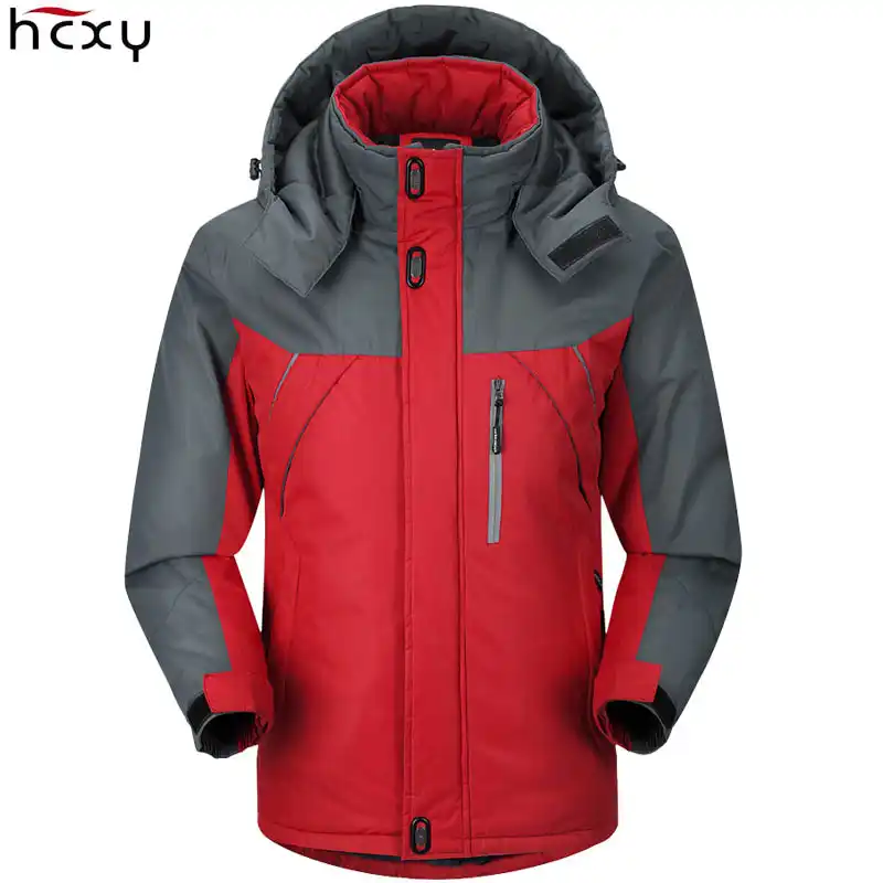 HCXY Chaqueta técnica con capucha para hombre, prendas de vestir con piel,  ropa cálida de invierno para hombre, impermeables, de concha dura, 2019| Chaquetas| - AliExpress