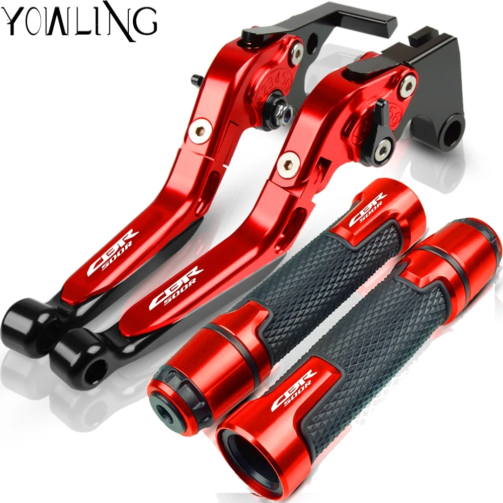 FOR HONDA CBR500R 2013 2014 2015 2016 2017 2018 2019 Motorcycle Brake Clutch Levers Handlebar Hand Grips Handle Bar End Cap | Автомобили и