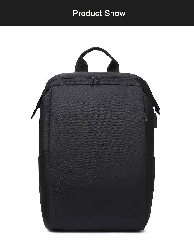 45cm High Waterproof Laptop Backpack USB Charging Computer Backpack Men Women Casual Bags Male Business Travel Boys School Bag