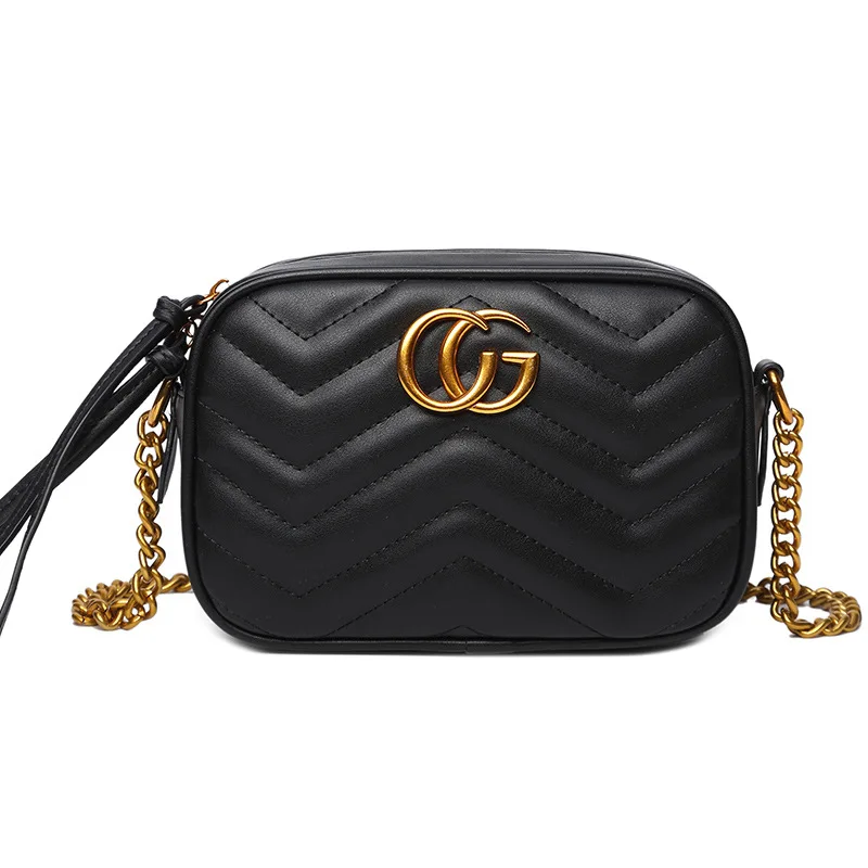 

2019 Spring-Summer New Style Quilted Chain Bag Factory Wholesale Casual G Home Shoulder WOMEN'S Bag a Generation of Fat