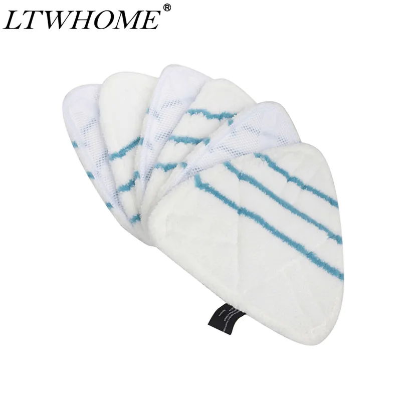

LTWHOME Design Blue Stripes Microfibre Replacement Pads Fit for Holme Steam Mop HSM2001