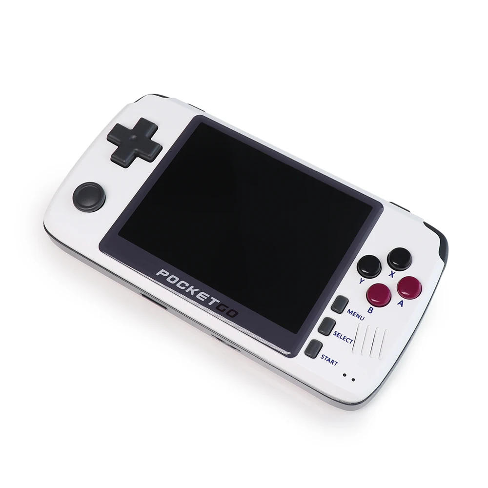 New PocketGo Retro Game Console 3.5inch IPS screen portable game player PG2 Game Handheld Save Game
