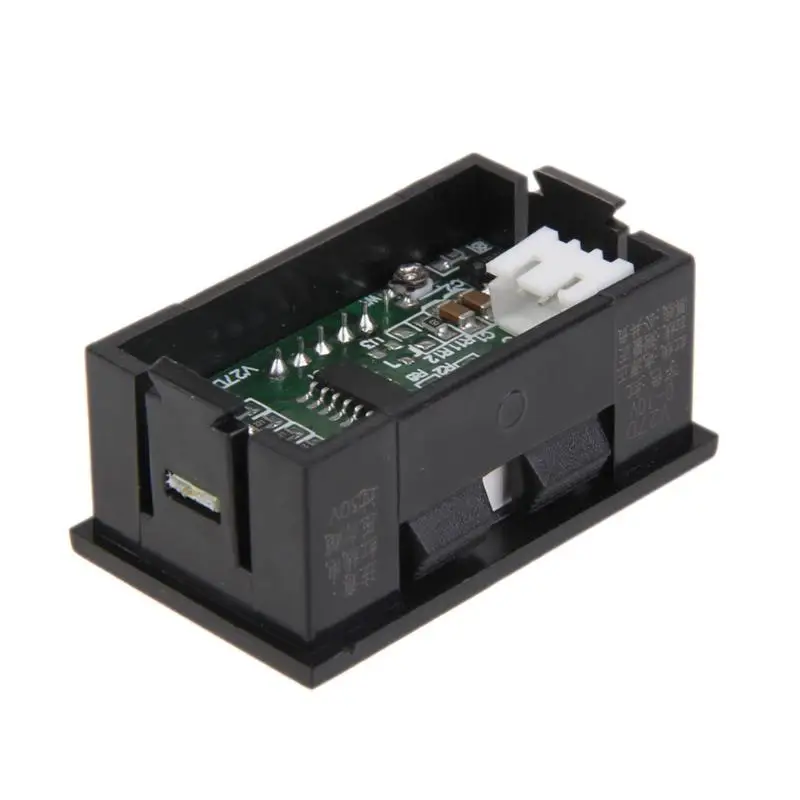 Мини DC 0-10V RGB Светодиодная панель дисплей цифрового вольтметра вольтметр