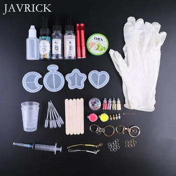 

DIY Crystal Epoxy Quicksand Pendant Mold Combination Craft Tool DIY Keychain Pendant Accessories Jewelry Making Tool