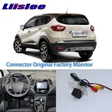 LiisLee Автомобильная HD камера заднего вида для Renault Captur 2013~, задняя камера заднего вида, заводской экран