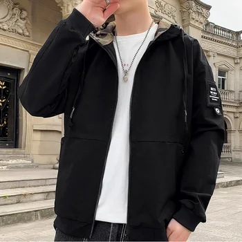 

Hooded Japanese Winter Hip Hop Coat Men Thin Mens Bomber Jackets Street Wear Erkek Ceket Ve Mont Korean Clothes Harajuku HH50JK