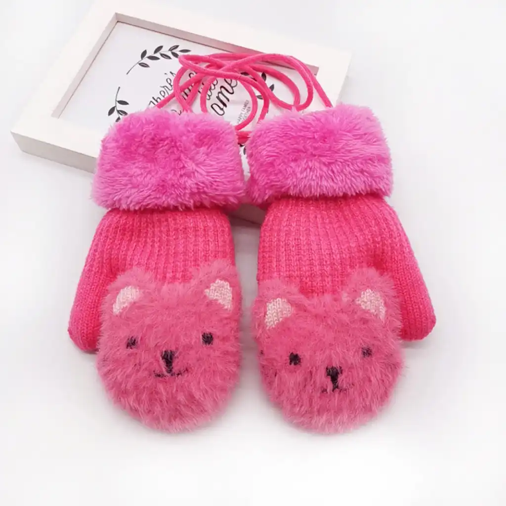 baby girl winter mittens