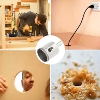 

Durable 28mm Diamond Coated Core Hole Saw Drill Bit Kit Tools Glass Drill Hole Opener for Tiles Glass Ceramic