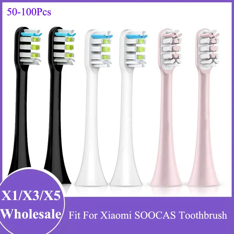 Оптовая продажа головка зубной щетки для Xiaomi Soocas X3 Soocare электрическая зубная