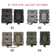Тактический ремень, Регулируемый Чехол для картриджа, мультикомбинированная система Molle 7,62, зажим для журналов, быстросъемный рукав AK, крепление для зажима F