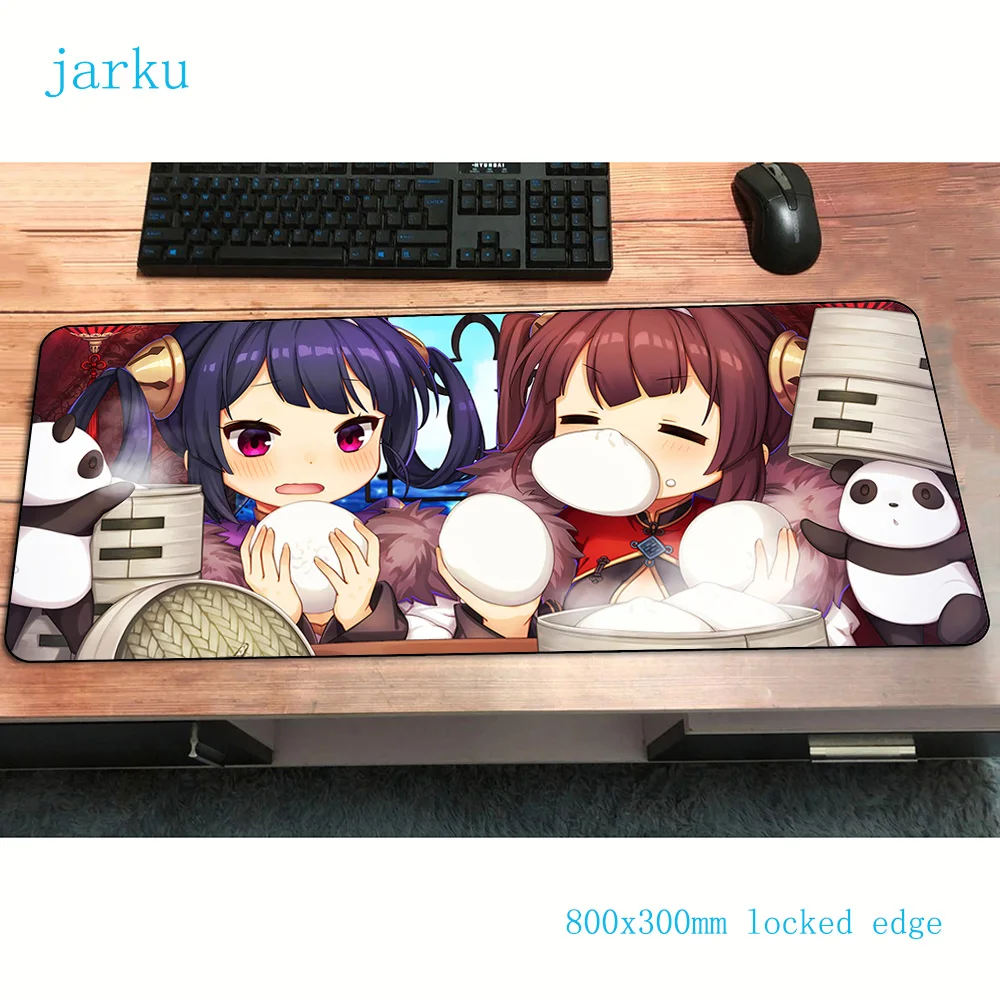 Azur Lane mousepad gamer gel best seller 800x300x2mm gaming mouse pad anime notebook accessories Popular laptop padmouse mat