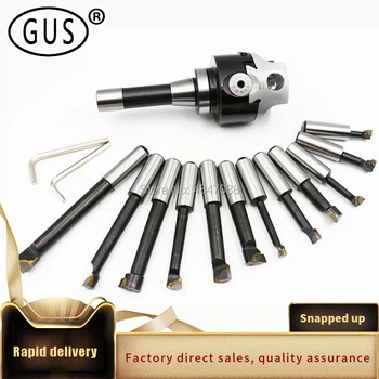 

Taper kit MT2 MT3MT4 C20 C25 BT30 NT30 BT40 NT40 R8, 1 75mm F1-12 head, 12 18mm boring bars, 3 buttons. High quality