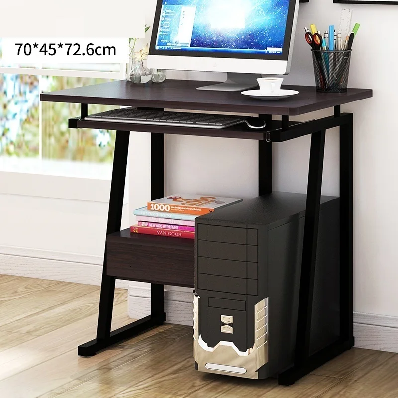Version I Bureau Meuble кровать стоящая офисная scrivana Pliante Escritorio прикроватная тумбочка Меса подставка для ноутбука планшет компьютерный стол для учебы - Цвет: Version I