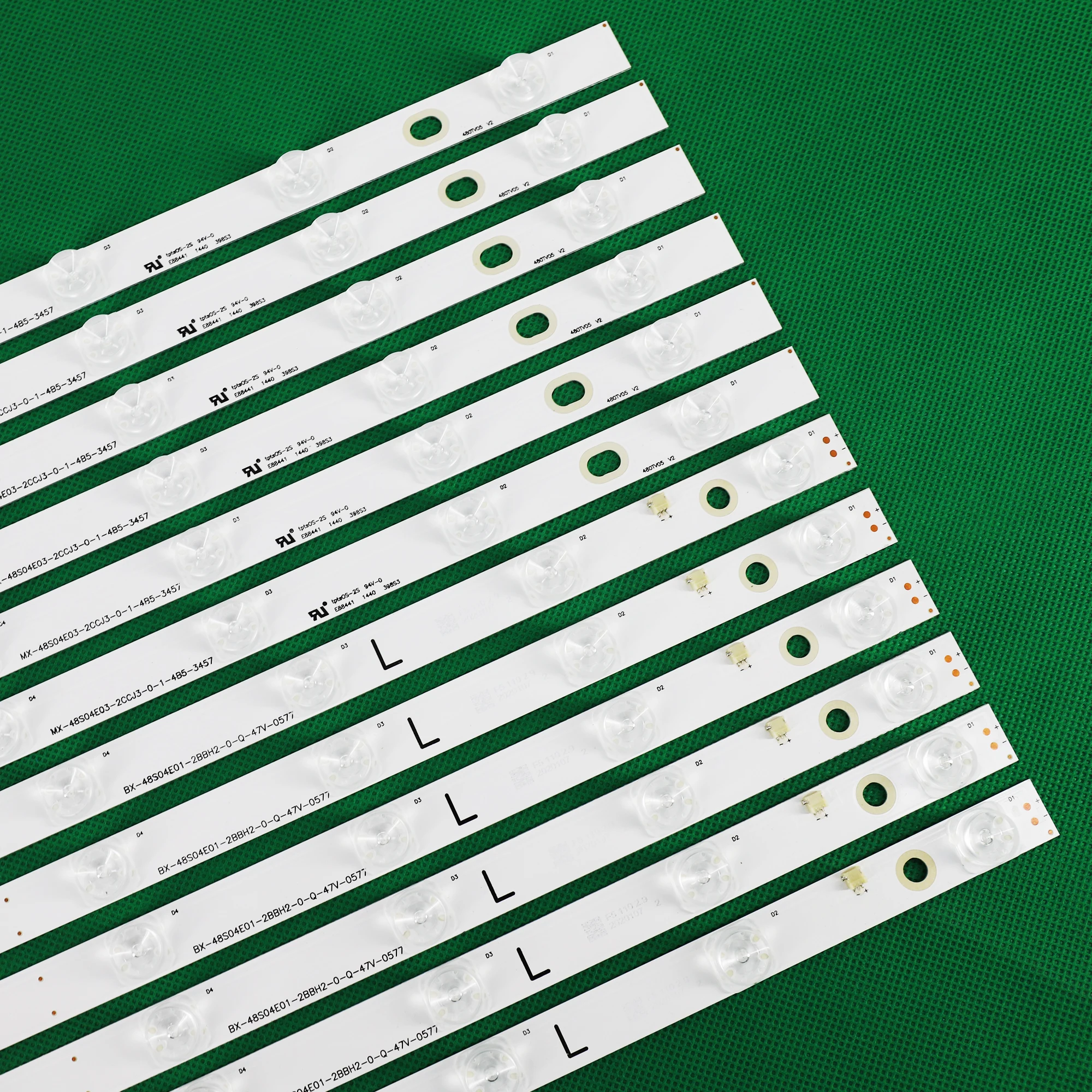 12 PCS(6 * R 6 * L) panaoni TX-48AX630B TX-48AX630E TX-48AXW634 TX-48AXR630 480TV05 480TV06 V2 R L  LED Ʈ Ʈ