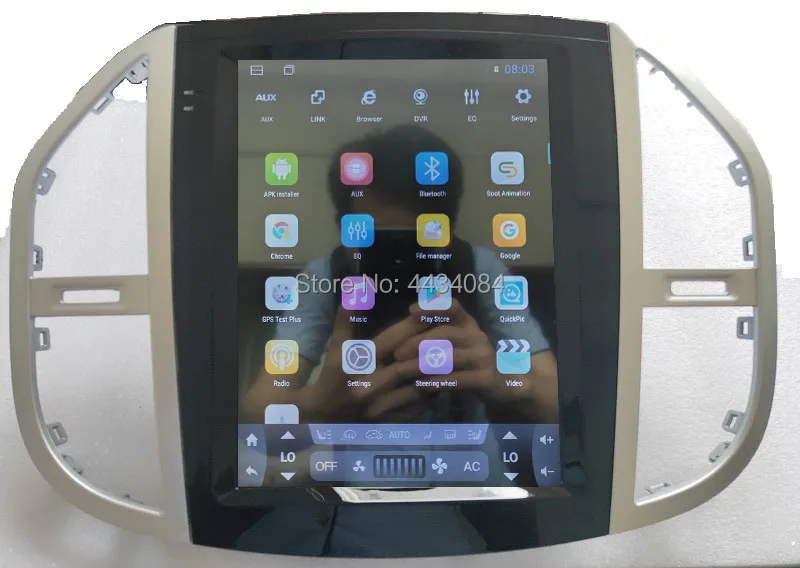 Ouchuangbo 12,1 дюймов Авто gps радио головное устройство для Benz VITO Поддержка 8 core 1080P 4+ 64 android 8,1 OS карта