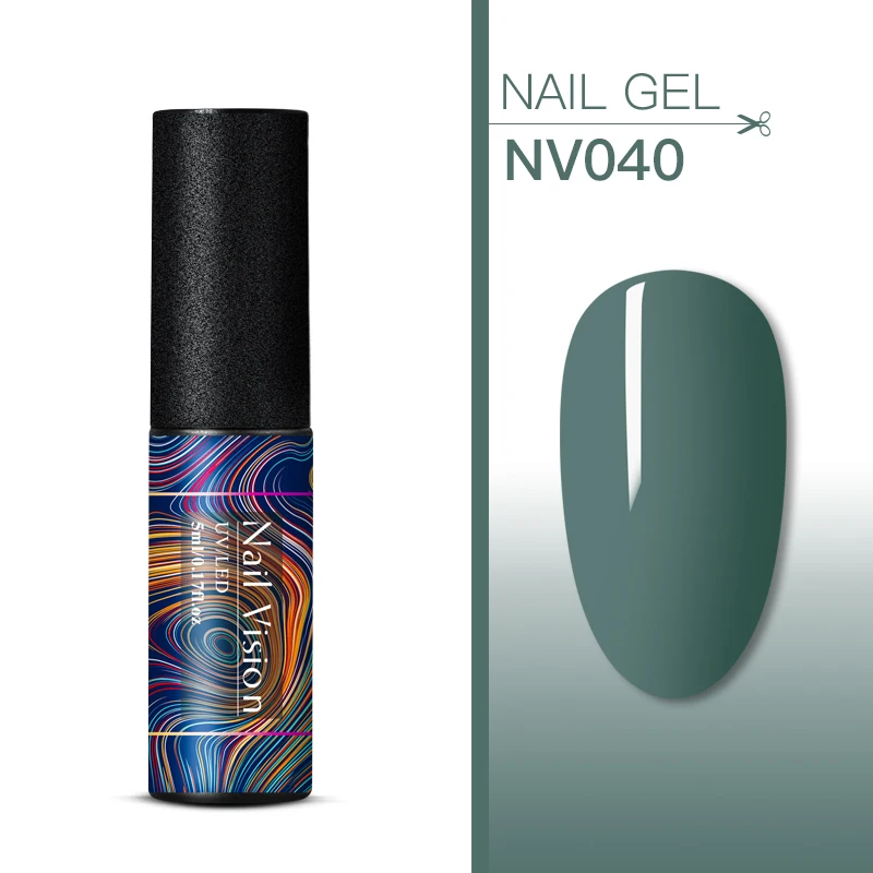 Nail Vision набор однотонных гелей для ногтей 176 цветов УФ-Гель-лак 5 мл полуперманентный лак для маникюра - Цвет: HHS06635