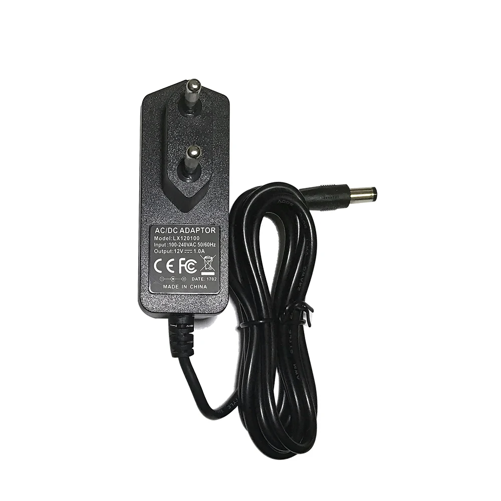 EU AU UK US Plug Type 12V2.5A 2A 1A 5.5mmx2.1mm 5V2A 3.5mmx1.35mm Power Supply AC 100-240V To DC Adapter Plug For CCTV IP Camera
