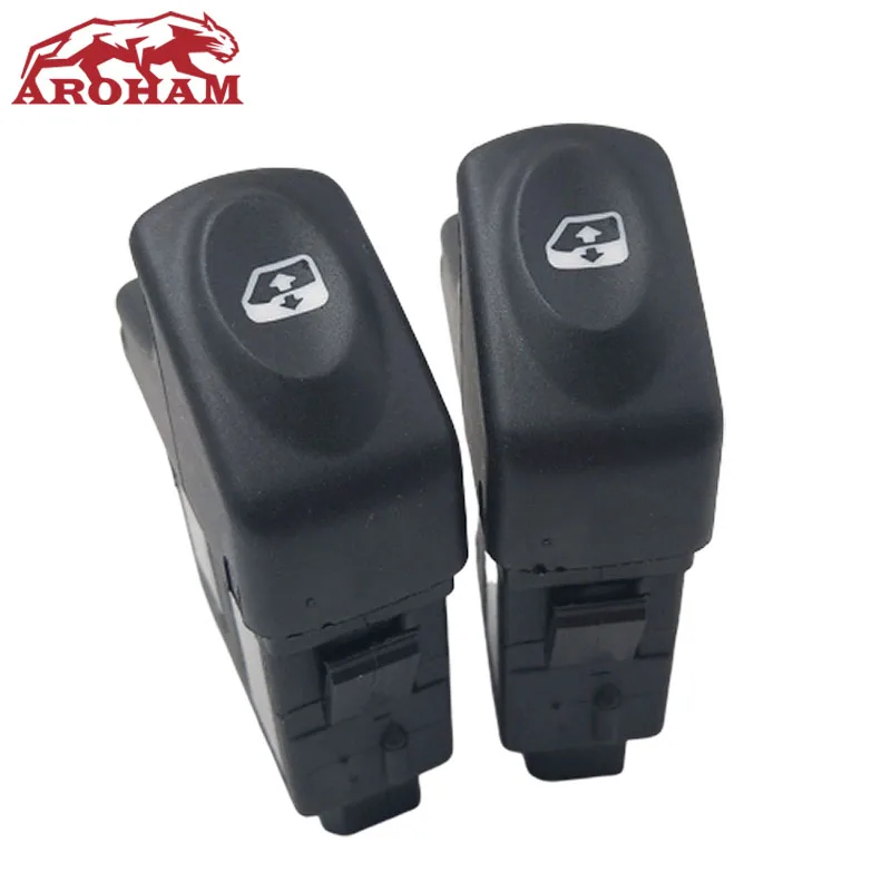 2x для Renault Clio I Renault Kangoo Megane 1990- Кнопка управления стеклоподъемником 7700436524 7700307605