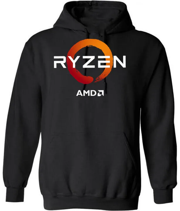 

PC CP CPU Uprocessor AMD RYZEN hoodies geek programmer tees Computer ZEN Peripherals geek
