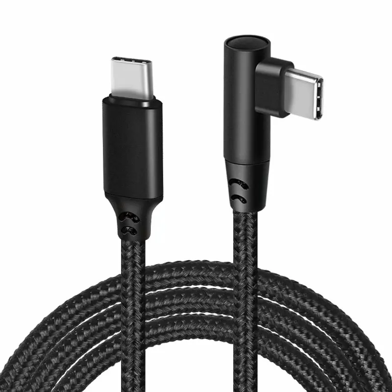 iphone fast charger cable 90 Degrees 0.5m/1m/2m/3m 3A Quick Charger 90 Degrees USB Type C to USB C  Cord PD Cable For Samsung Huawei Xiaomi Redmi Macbook iphone hdmi to tv