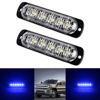 

Truck LED Lights Replacement Car 12V-24V Blue Anti-collision Dustproof