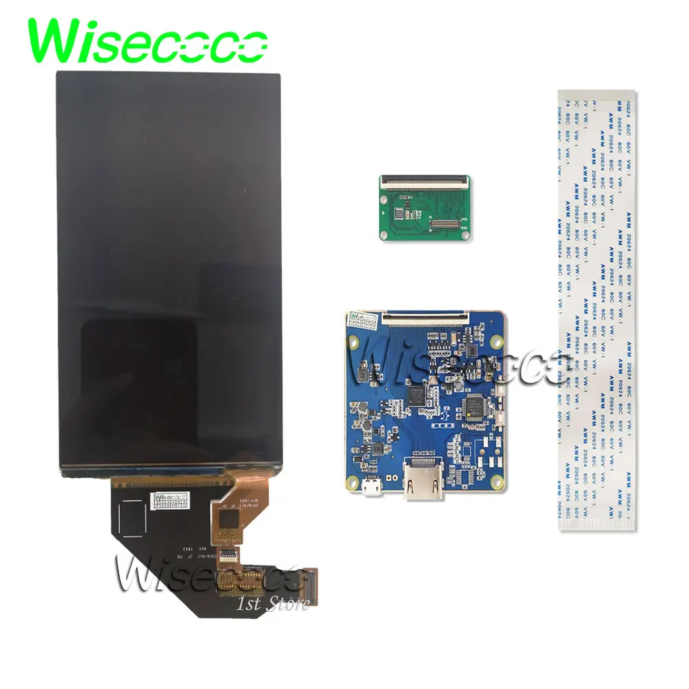 Wisecoco 5.5 Polegada Oled Amoled Display Lcd 1080x1920 Alta Definição-mipi Driver Board 403ppi Ampla Temperatura H546dlb01.1 - Imagem 2