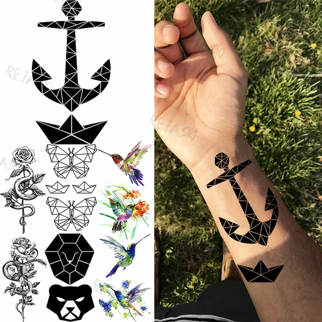 Buy Anchor Temporary Tattoo Online in India  Etsy