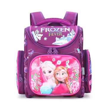 

Disney EVA Waterproof School Bags Orthopedic Primary Backpacks Satchel Pink Frozen Elsa Print Schoolbag for Boys Girls Mochila