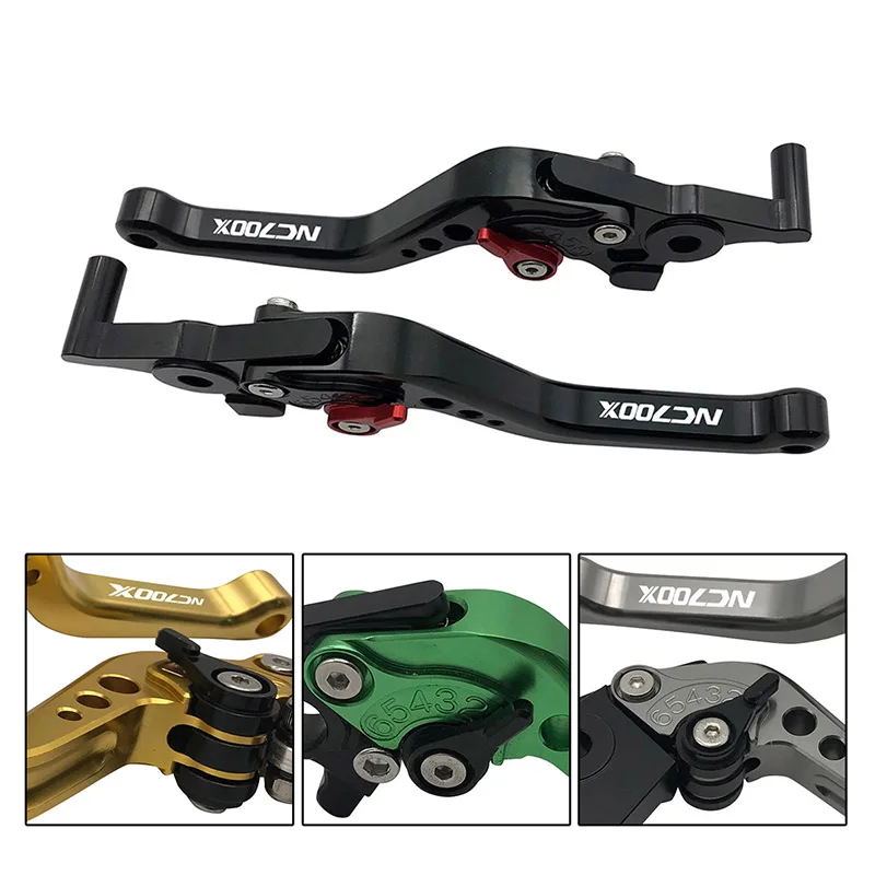 

Мотоциклетные короткие рычаги для Honda NC700X NC700 X 2012-2015 2016-2019 2020 SEMSPEED, мотоциклетные тормоза, регулируемые рычаги сцепления с ЧПУ