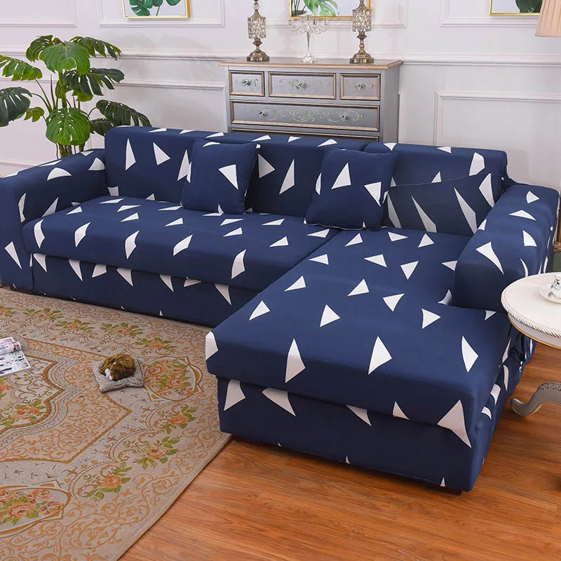 sofa cover elastic couch cover sectional chair cover It needs order 2pieces sofa cover if your sofa is corner L-shape sofa