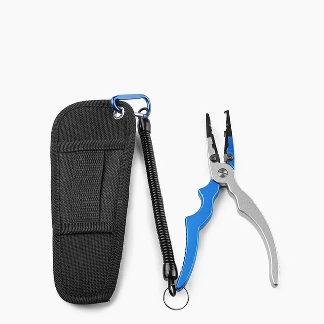 Aluminum Alloy Fishing pliers Cutter Fishing braid Line Scissors