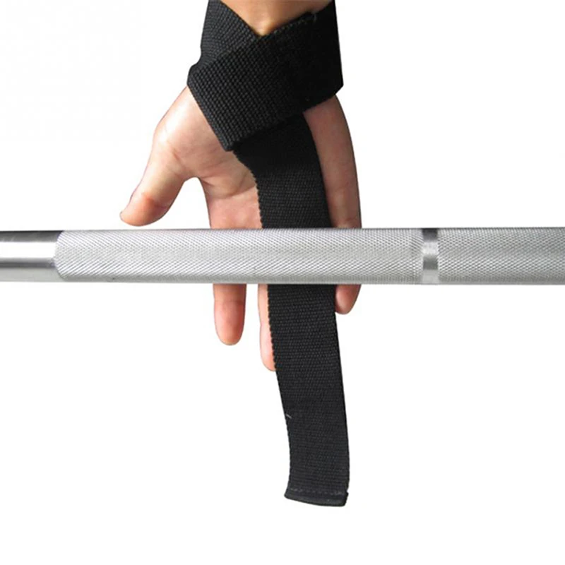 1 Pcs Lifting Straps Fitness Gloves Anti-slip Hand Wraps Wrist Straps Support For Weight Lifting Powerlifting Training