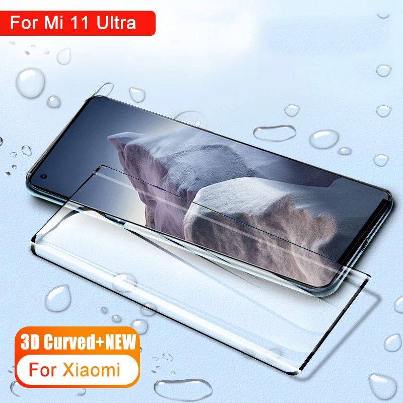 Vetro Temperato Completamente Curvo Per Xiaomi Mi 11 Pellicola Protettiva Per Schermo Ultra Per Xiaomi Mi 11 Pro 11Pro 11 Vetro Ultra Protettivo