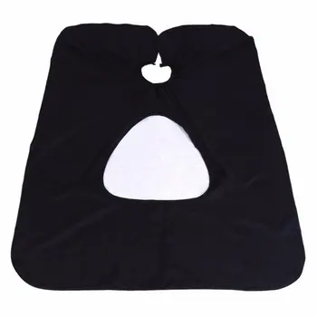 Billig Salon Haar Schneiden Haarschnitt Cape Friseur Mit Klare, Transparente Sichtfenster Haar Schneiden Färbung Barber Cape