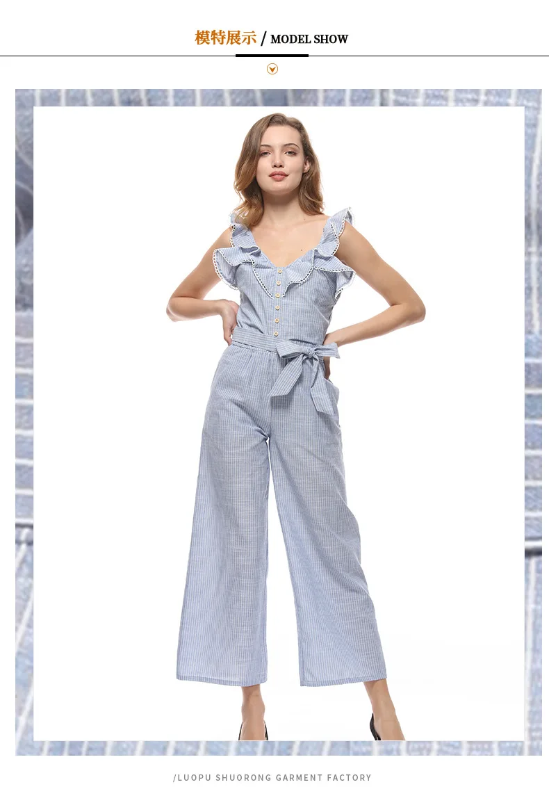 Женские комбинезоны спецодежда женский летний женский комбинезон Bodycon Boho Женский Элегантный Модный женский костюм