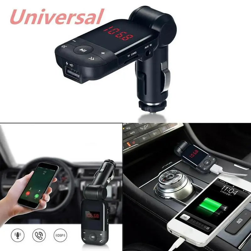 Bluetooth V3.0 автомобильный fm-передатчик стерео Bluetooth громкой связи автомобильный комплект MP3 музыкальный плеер аудио приемник адаптер автомобильный fm-передатчик