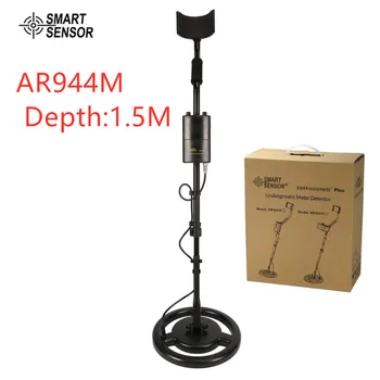 

Hot Sell Underground Metal Detector AR944M Depth 1.5m Gold Detector 1200mA li-Battery for Gold Digger Treasure Seeking Hunter