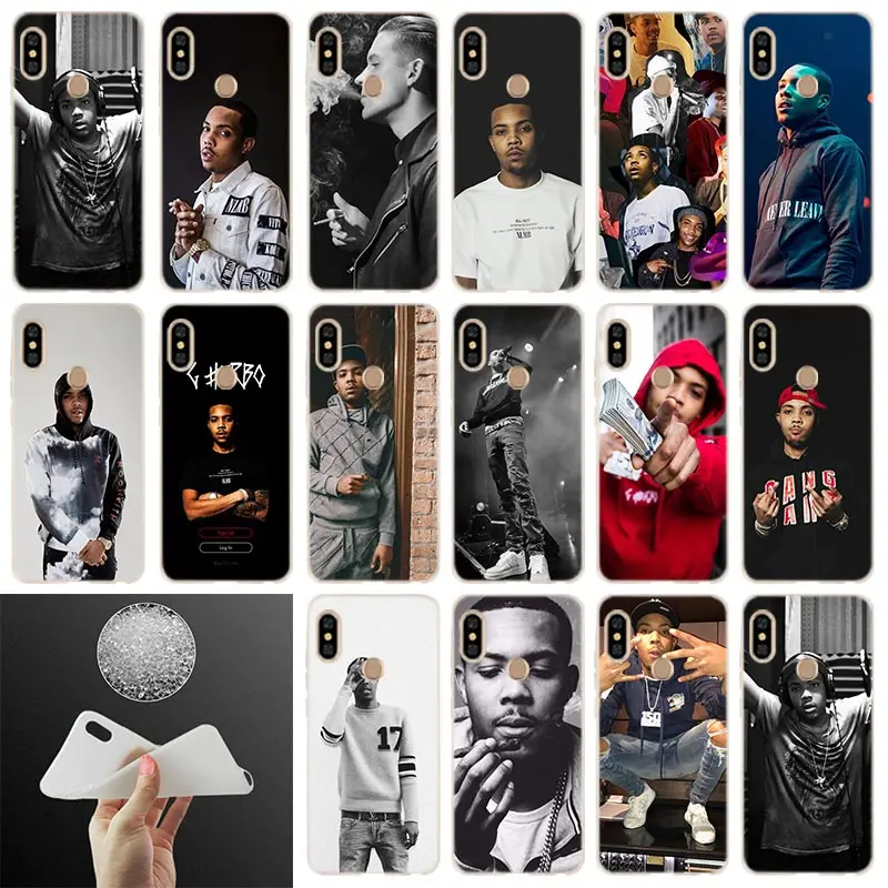 G Herbo мягкий чехол для телефона Xiaomi Redmi 9a 8a 7a 6pro 6a 5a Note 9 8 7 6 5 Pro 9s 8t сумка|Бамперы| |